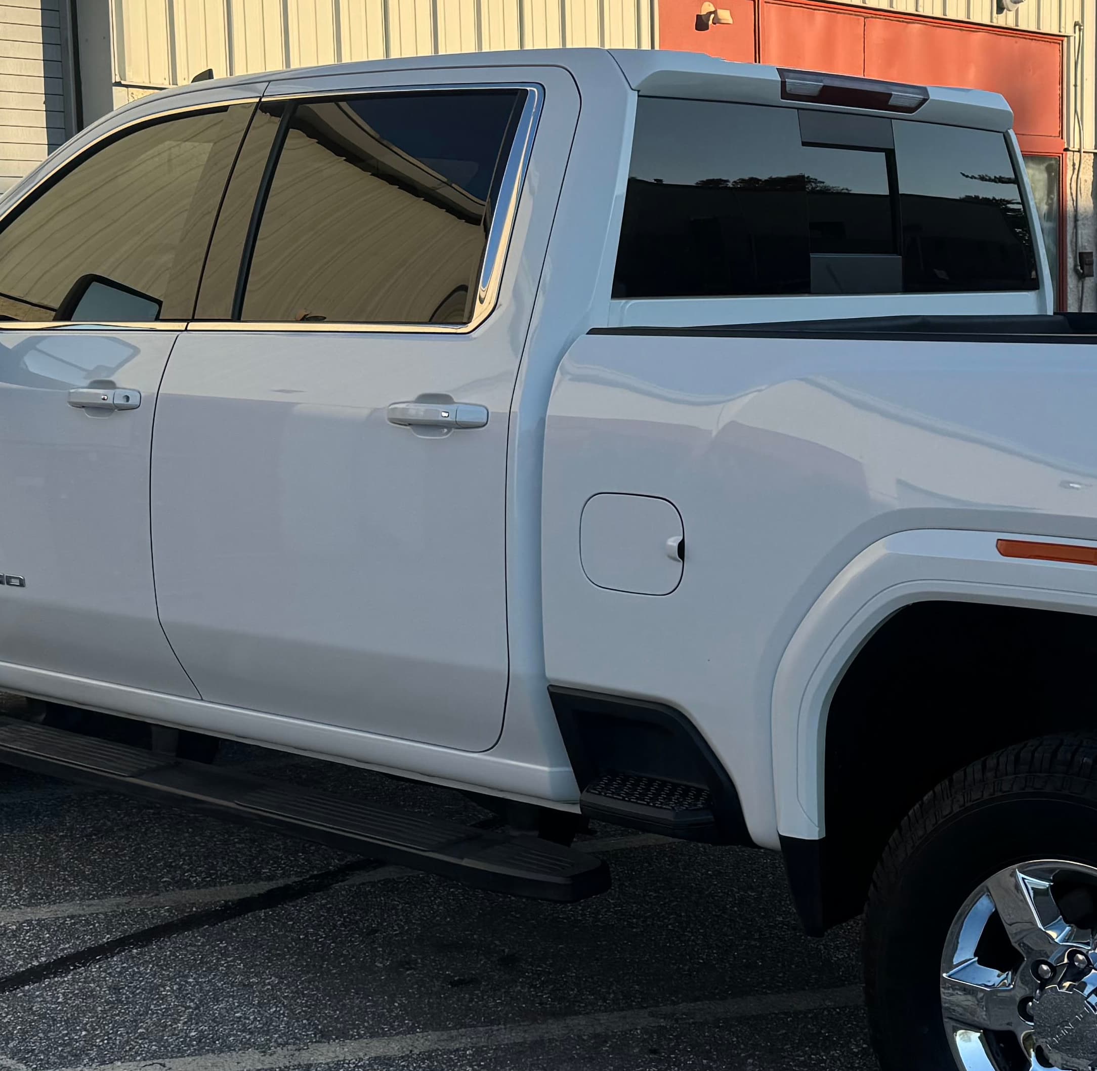 Car After Maryland Clean Rides GMC Truck After Full Window Tint Installation